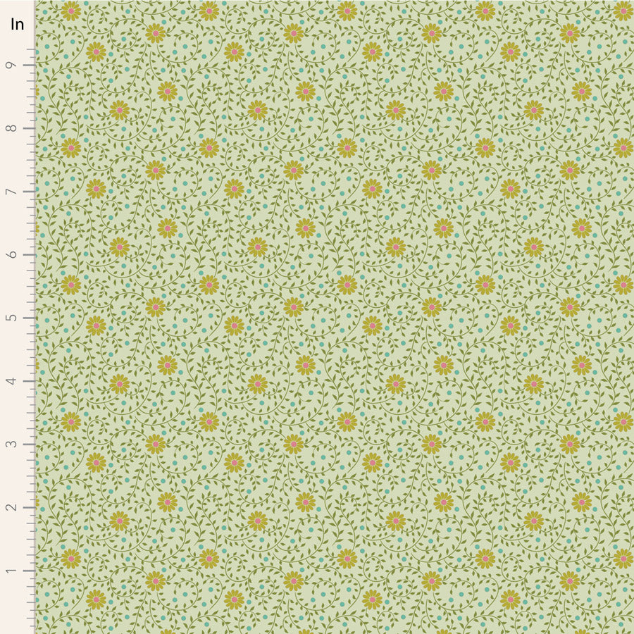 Tilda Sanctuary Daisydream pistachio