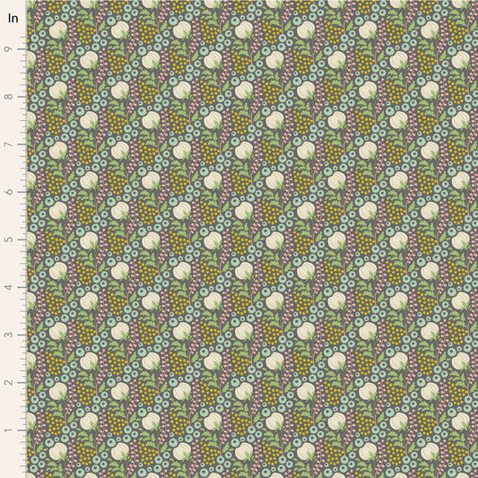 Tilda Sanctuary Cottonfield greygreen Stoff Tilda