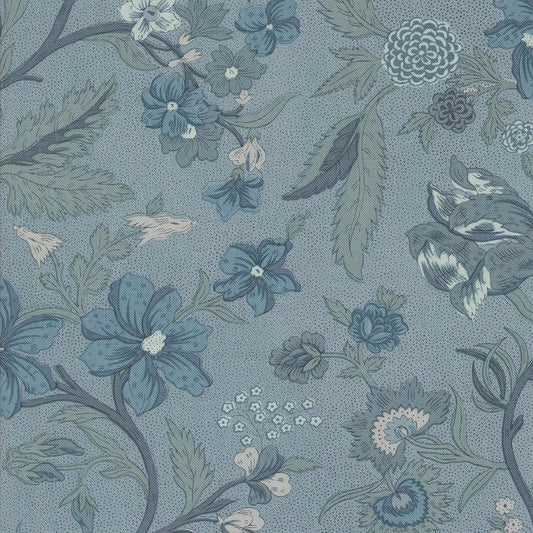Sacre Bleu French Blue 13970 16 - French General Stoff Moda Fabrics