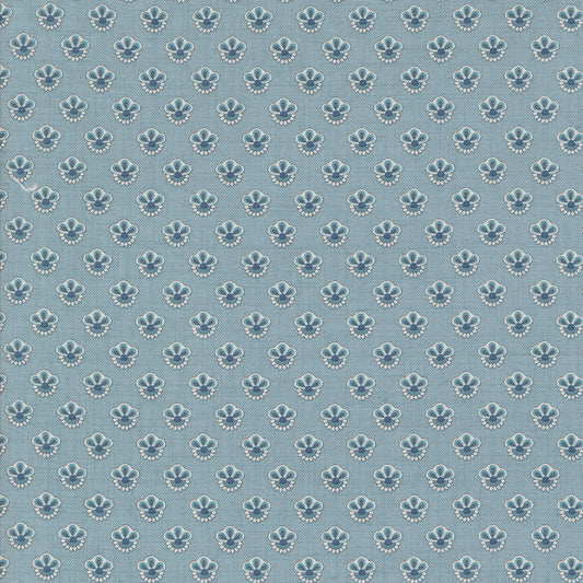 Sacre Bleu French Blue 13977 15 - French General Stoff Moda Fabrics