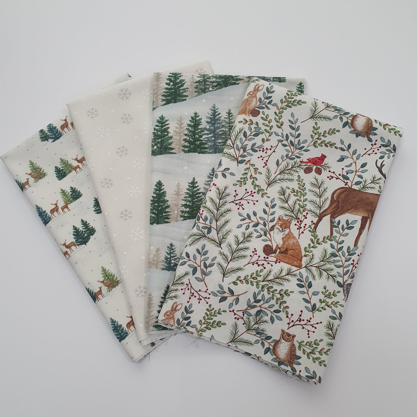 Woodland Winter Fat-Quarter-Set