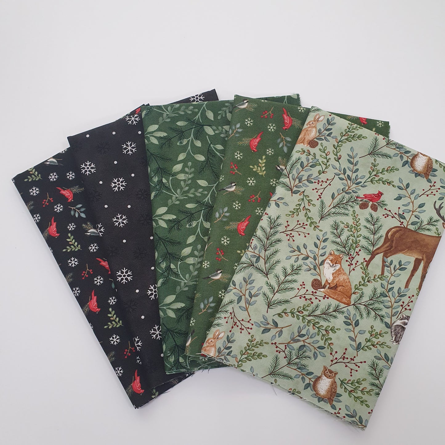 Woodland Winter Fat-Quarter-Set