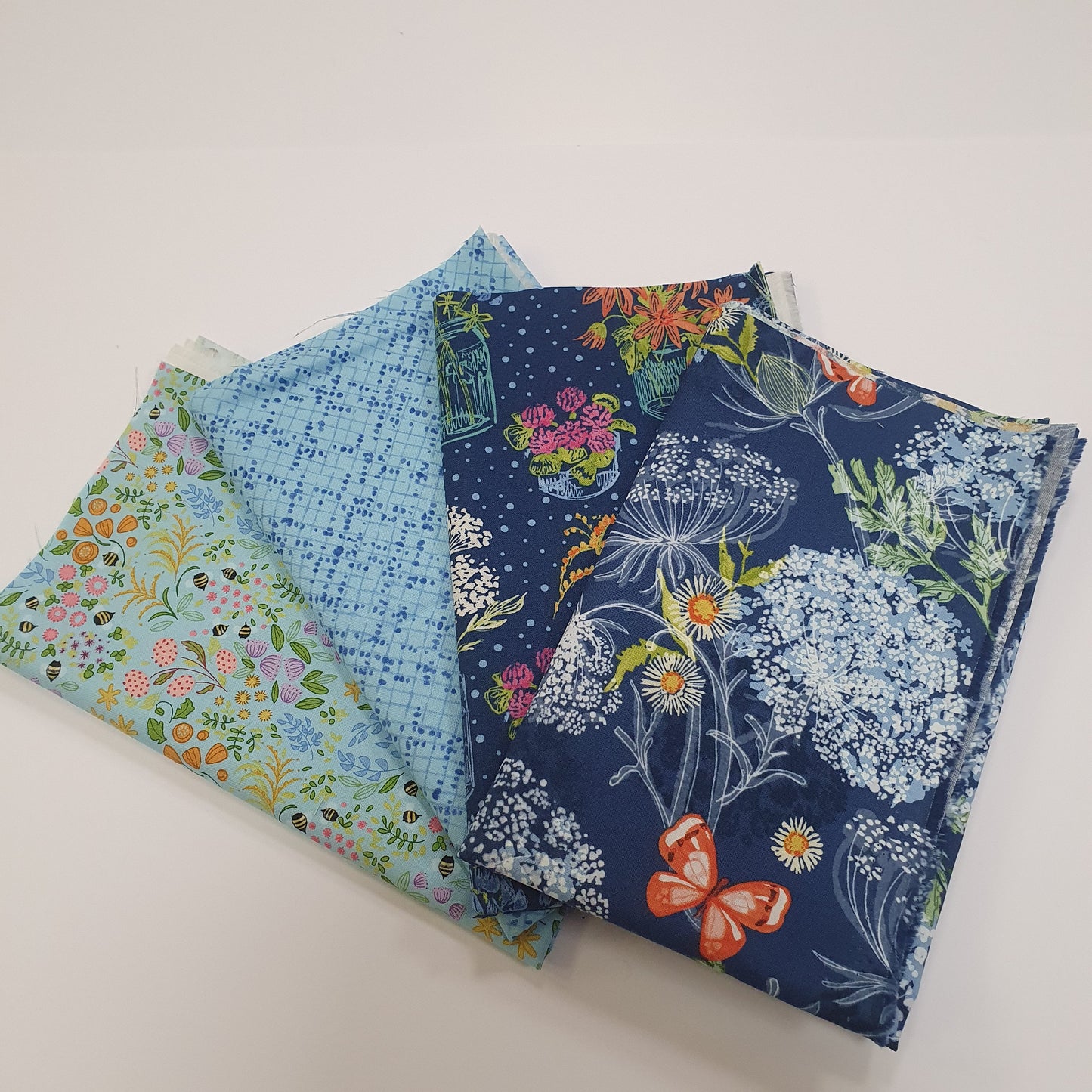 Wild Blossoms Mini Fat-Quarter-Set