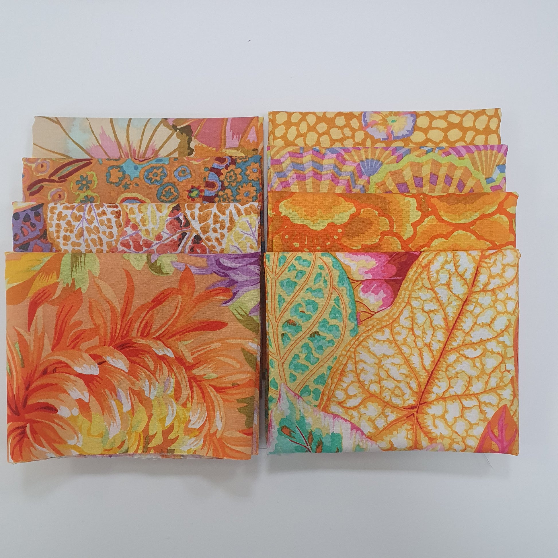 Kaffe Fassett Fat Quarter-Set - Gelb Stoff Free Spirit