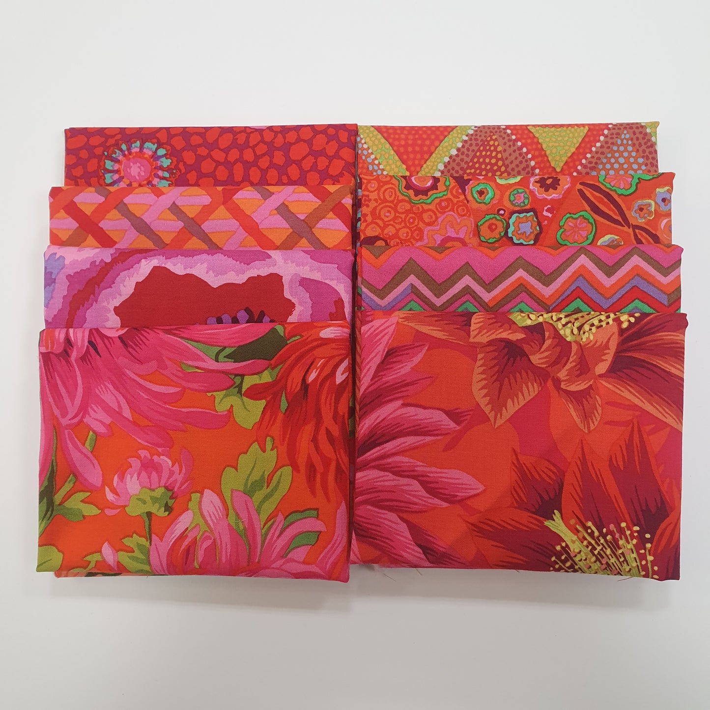 Kaffe Fassett Fat Quarter-Set - Rot Stoff Free Spirit