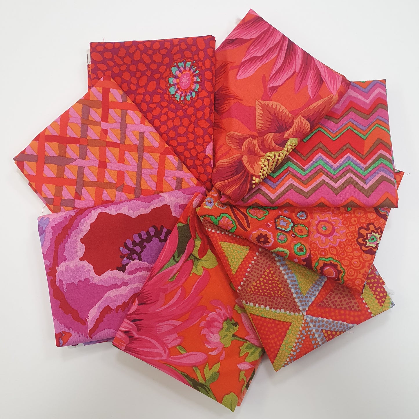 Kaffe Fassett Fat Quarter-Set - Rot