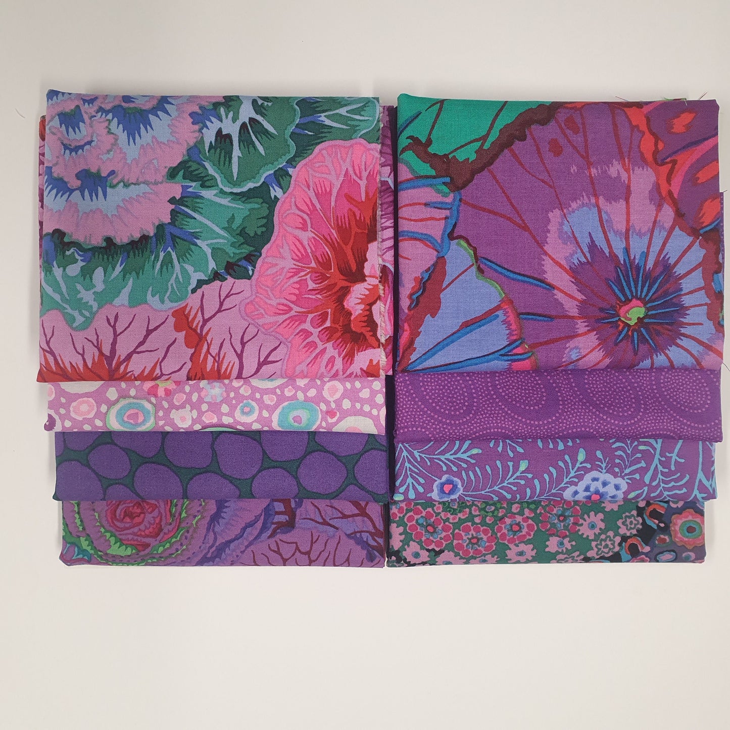 Kaffe Fassett Fat Quarter-Set - Purple/Lila Stoff Free Spirit
