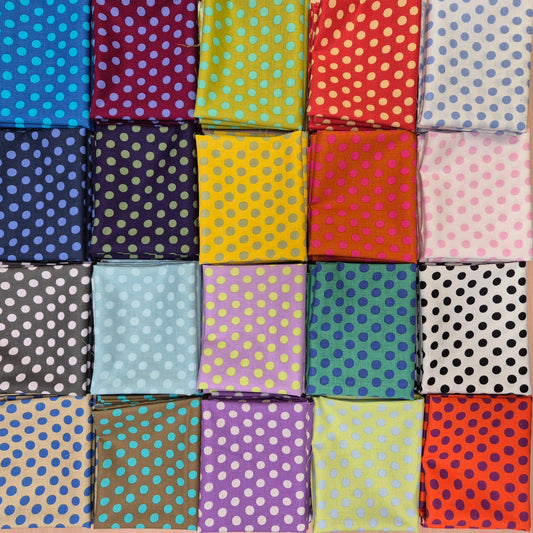 Kaffe Fassett 20 Fat Quarter-Set - Spot - Punkte Stoff Quiltwerkstatt Dresden