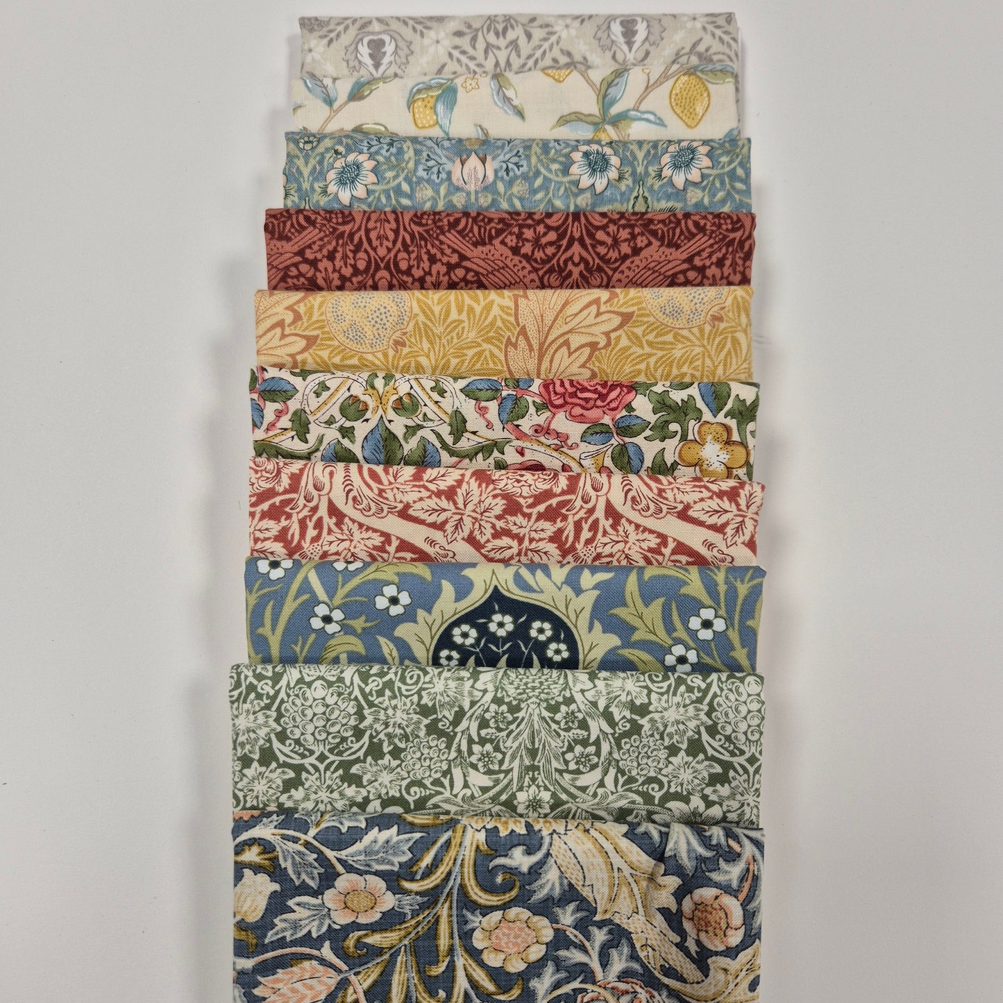 William Morris 20 Fat-Quarter-Bundle - Multi Stoff Quiltwerkstatt Dresden