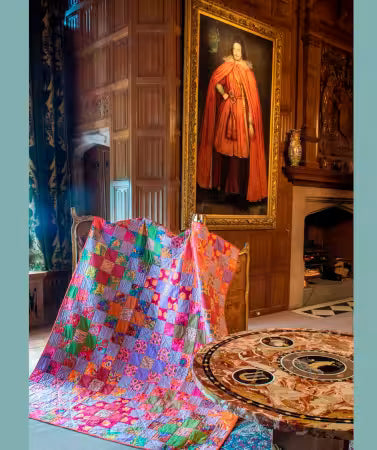 Kaffe Fassett´s "Quilts in Wales" Buch Taunton Press