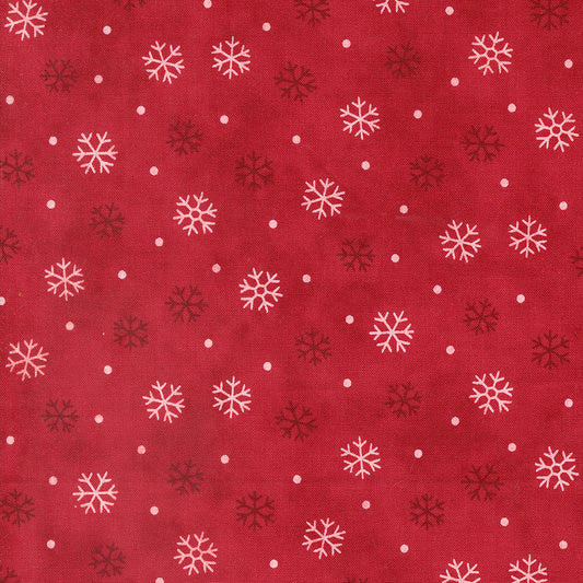 Woodland Winter Cardinal Red Stoff Moda Fabrics