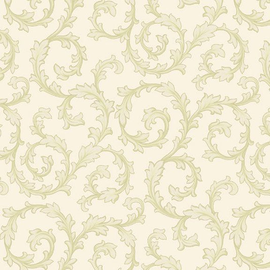 Swirl - Smithsonian Institut - Sage - Rückseitenstoff Stoff Marcus Fabrics