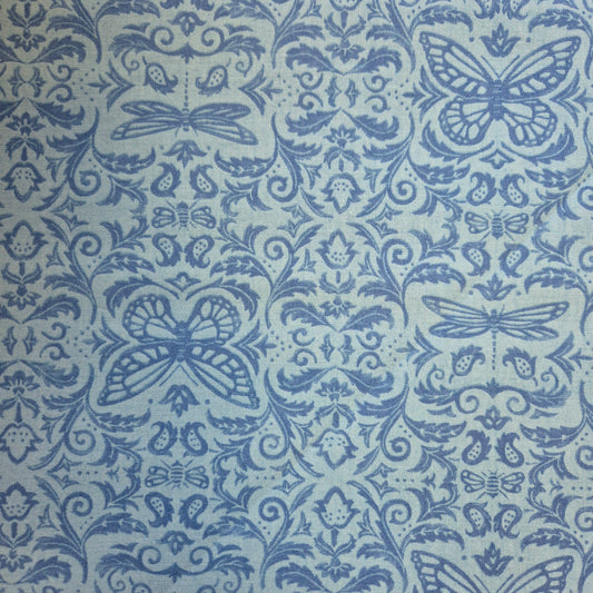 Tend the Earth - Deb Strain - Blue Stoff Moda Fabrics