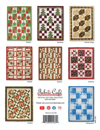 Make it Christmas - 3-Yard Quilts von Fabric Cafe (englisch)