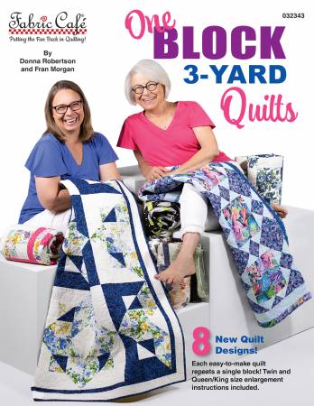 Fabric Cafe - One Block 3-Yard Quilts (englisch) Buch Fabric Cafe