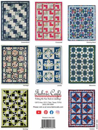 Fabric Cafe - One Block 3-Yard Quilts (englisch) Buch Fabric Cafe