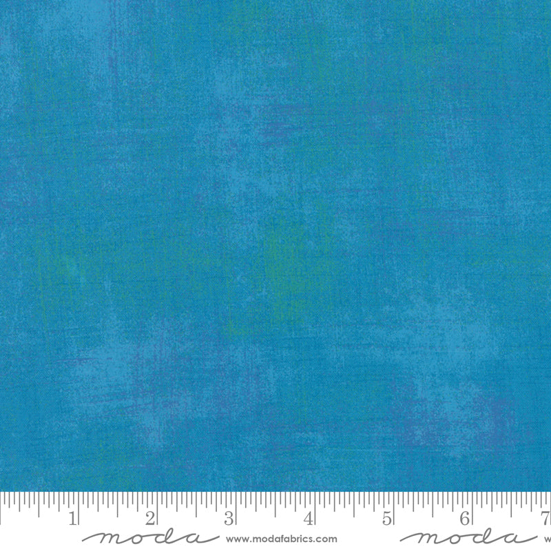 Grunge Turquoise Moda - Rückseitenstoff