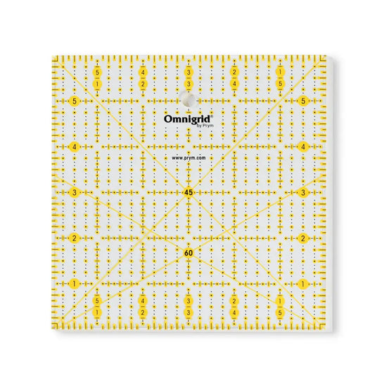 Patchwork-Lineal Omnigrid 6 x 6 Inch Omnigrid by Prym