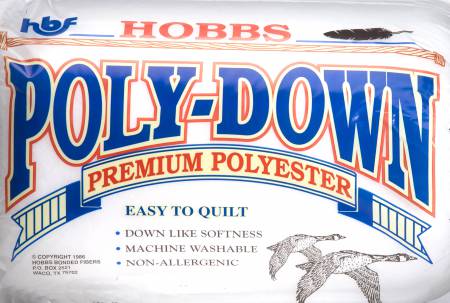 Meterware: Hobbs Poly-Down-Vlies, 305 cm breit Hobbs