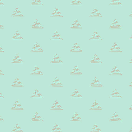 AGF Prisma Elements - Subtle Turquoise Metallic Stoff Art Gallery Fabrics