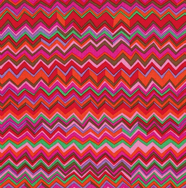 Kaffe Fassett - Zig Zag Warm Stoff Free Spirit