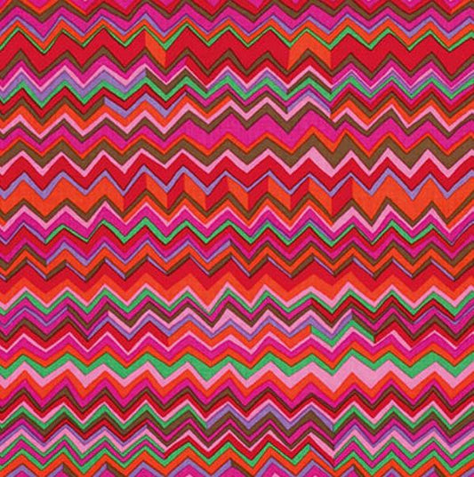 Kaffe Fassett - Zig Zag Warm Stoff Free Spirit
