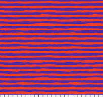 Kaffe Fassett - Comb Stripe Purple Stoff Free Spirit