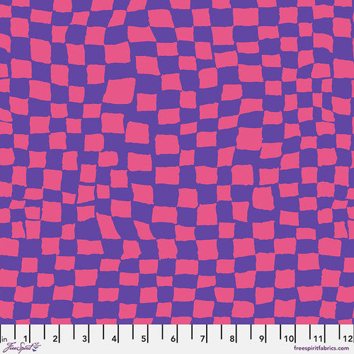 Kaffe Fassett - Gameboard - Purple Stoff Free Spirit