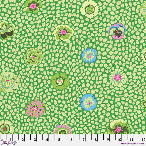 Kaffe Fassett - Guinea Flower - Moss Stoff Free Spirit
