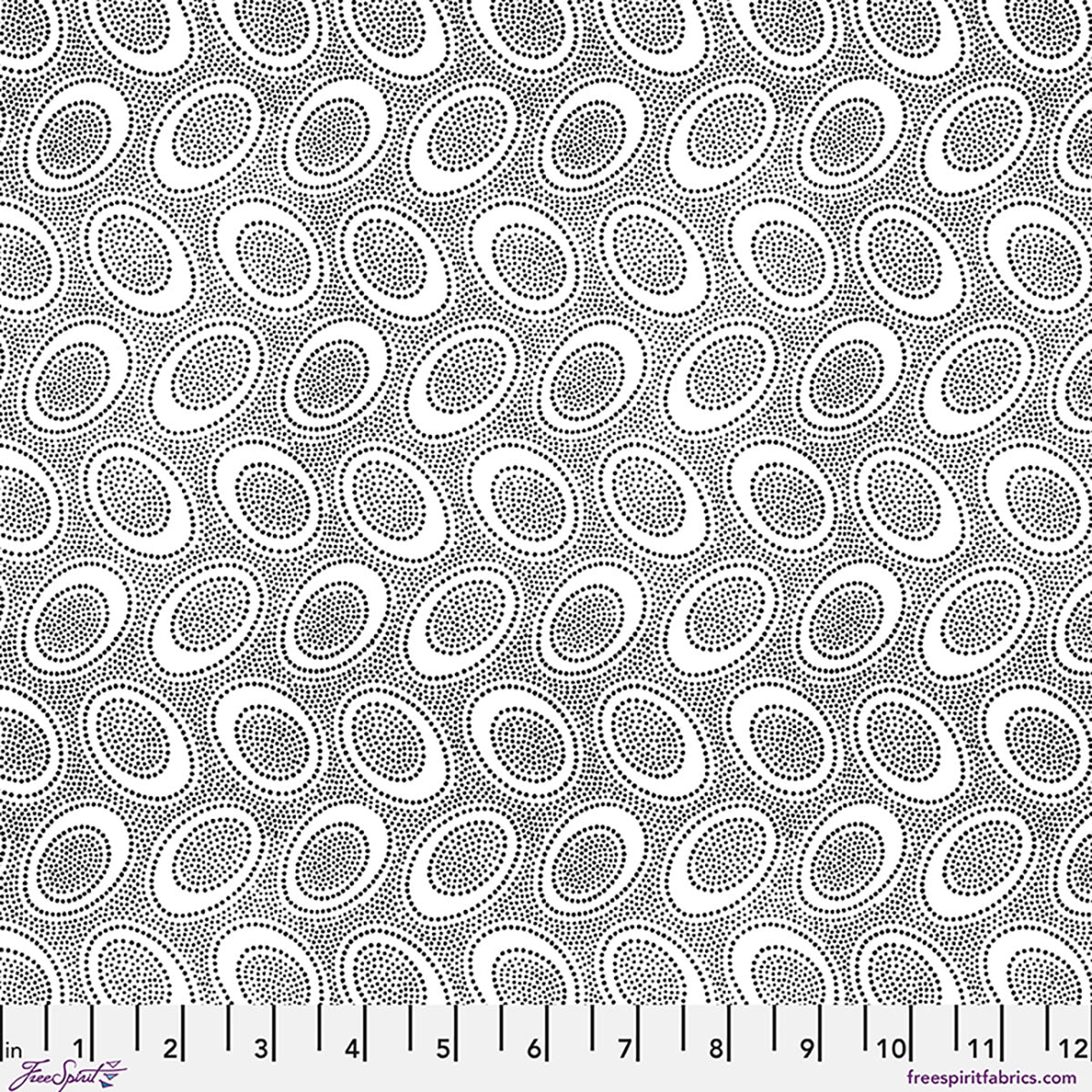 Kaffe Fassett - Aboriginal Dot White - Kollektion August 2026