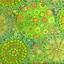 Kaffe Fassett - Millefiore Green Stoff Free Spirit