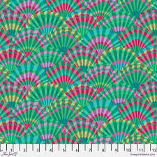 Kaffe Fassett - Paper Fans Green Stoff Free Spirit