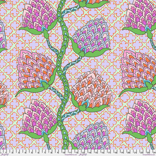 Kaffe Fassett - Paisley Flower Pastel Stoff Free Spirit