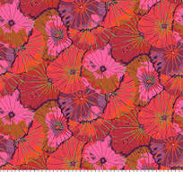 Kaffe Fassett - Lotus Leaf Wine Stoff Free Spirit