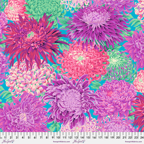 Kaffe Fassett - Japanese Chrysanthemum – Magenta – Classics Stoff Free Spirit