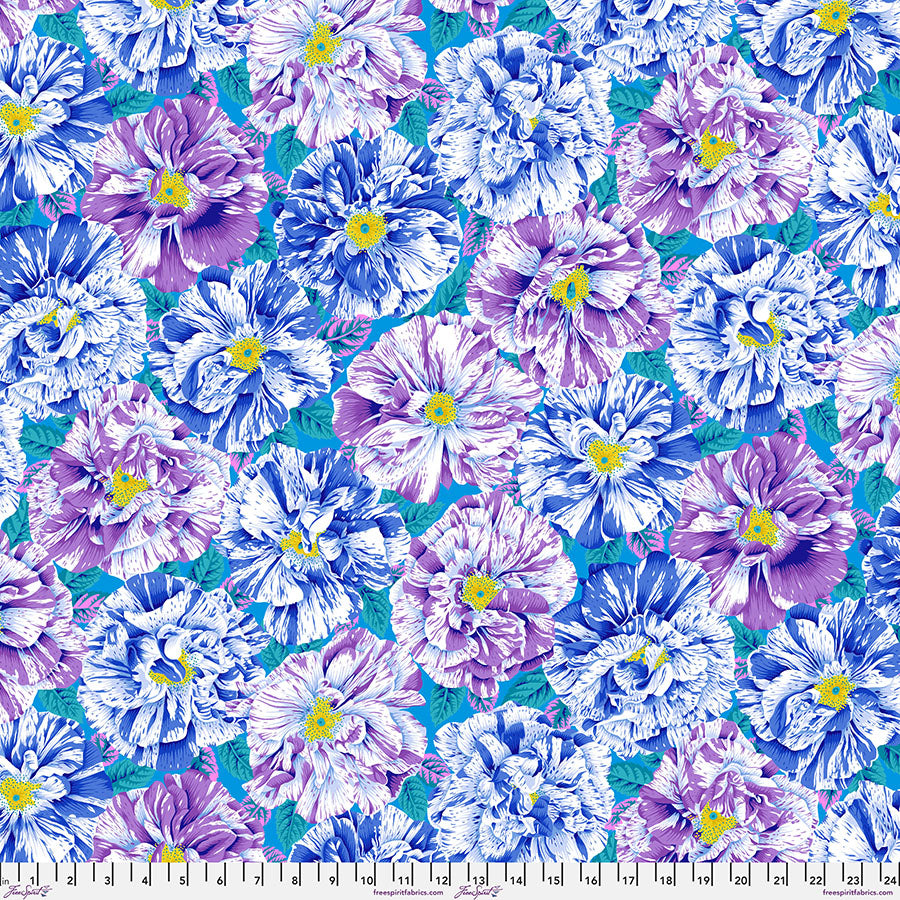 Kaffe Fassett - Bouffant - Blue Stoff Free Spirit