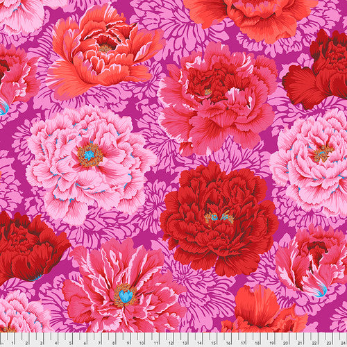Kaffe Fassett - Brocade Peony - Hot – Stash Stoff Free Spirit