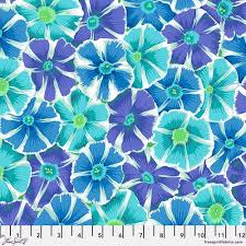Kaffe Fassett - Pinwheels Blue Stoff Free Spirit