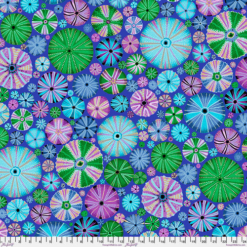 Kaffe Fassett - Urchins - Blue Stoff Free Spirit