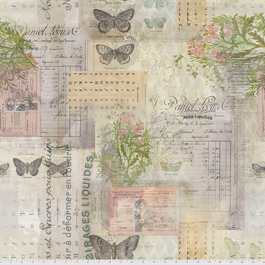 Tim Holtz - Eclectic Elements - Foundations - Botanical Stoff Free Spirit