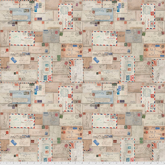 Tim Holtz - Eclectic Elements - Foundations - Letter Stoff Free Spirit