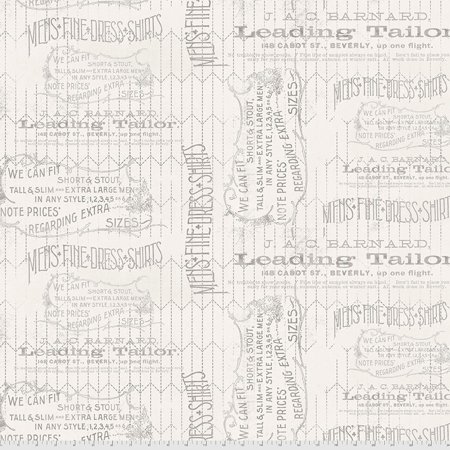 Tim Holtz - Eclectic Elements - Monochrome - Tailored Stoff Free Spirit