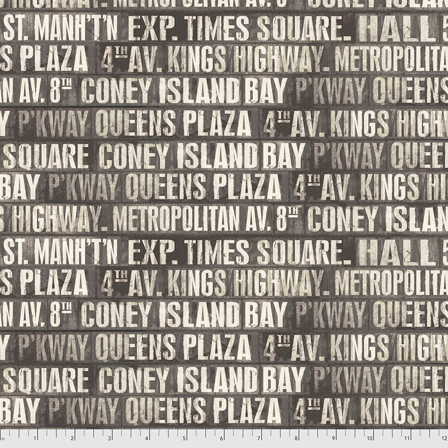 Tim Holtz - Eclectic Elements - Monochrome - Subway Signs