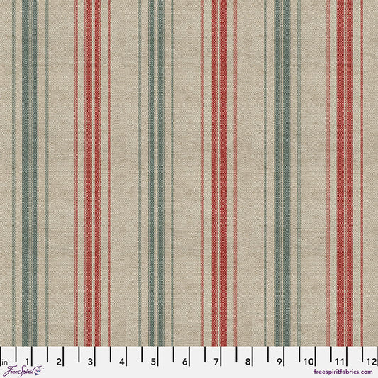 Holidays Past Multi Stripe Stoff Free Spirit