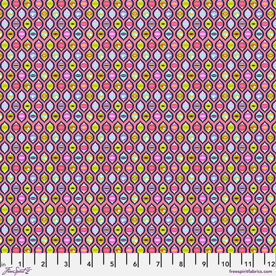 Tula Pink Cat Eyes - Prism Tabby Road Déjà Vu