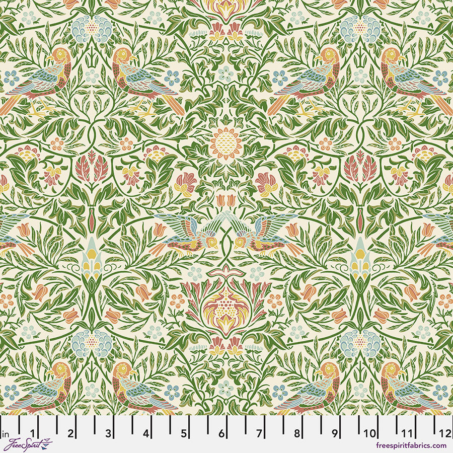 William Morris - Emery Walker - Bird - Boughs Green