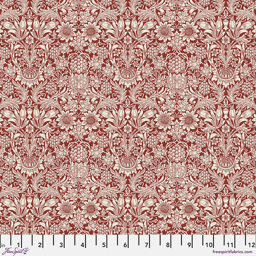 William Morris - Emery Walker - Sunflower - Berry
