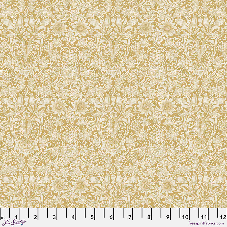 Reststück 0,7 m - William Morris - Emery Walker - Sunflower Stoff Free Spirit