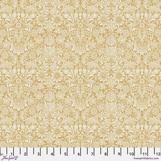 Reststück 0,7 m - William Morris - Emery Walker - Sunflower Stoff Free Spirit