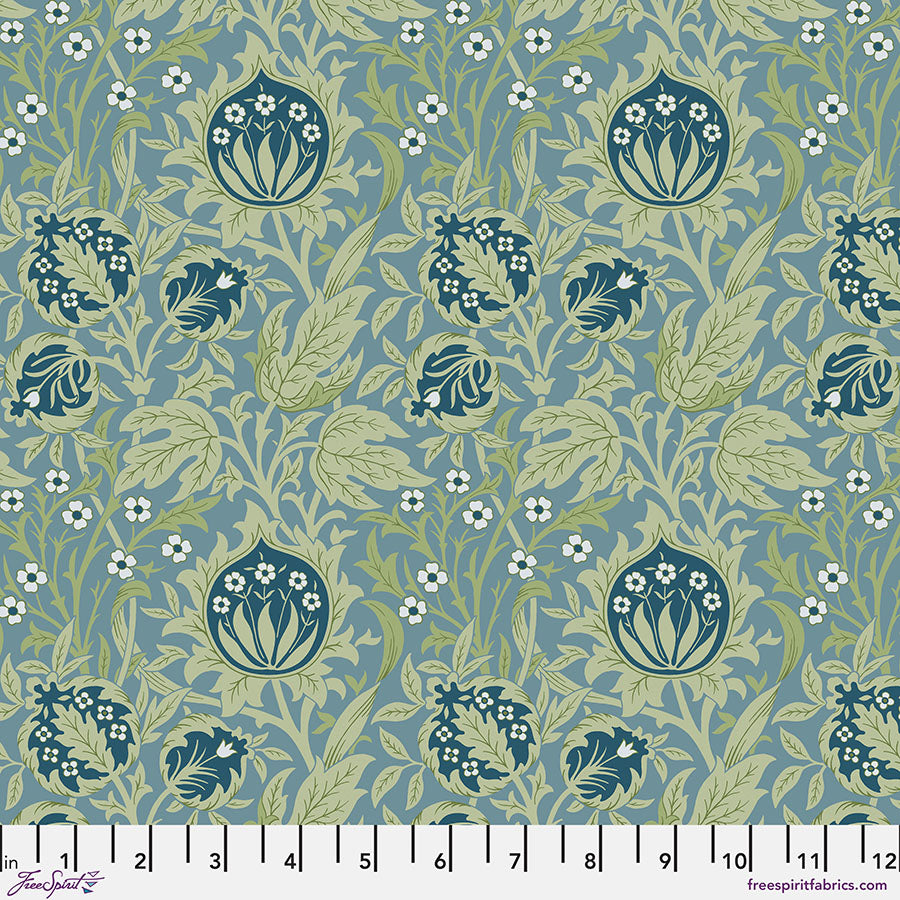 William Morris - Elmcote - Dearle Blue - Emery Walker's House